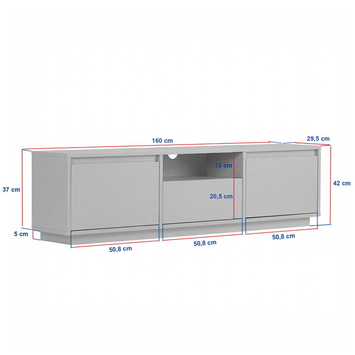 Nordure Sentinel Soporte para TV Antracita y Pino Atlántico Nordure Sentinel Soporte para TV Antracita y Pino Atlántico